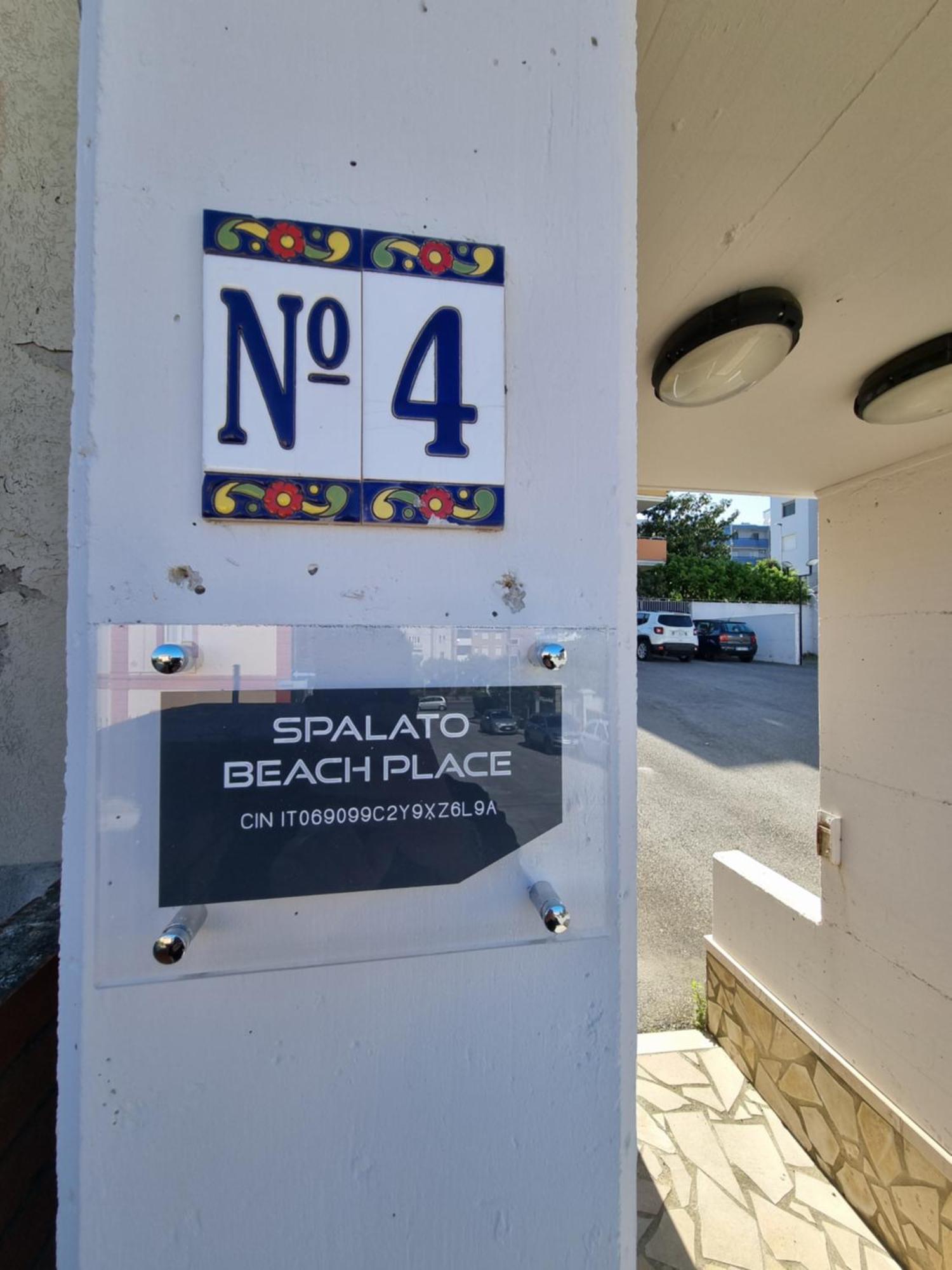 Spalato Beach Place Васто Екстер'єр фото